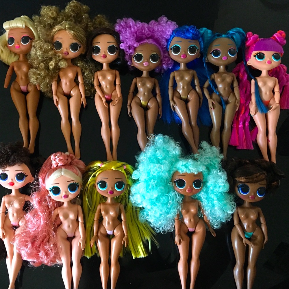 OMG dolls lot of 12 Adult owned dolls! Excellent condition